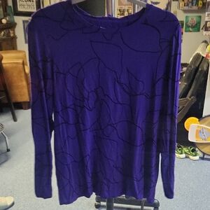 Chico's Vibrant Purple Top